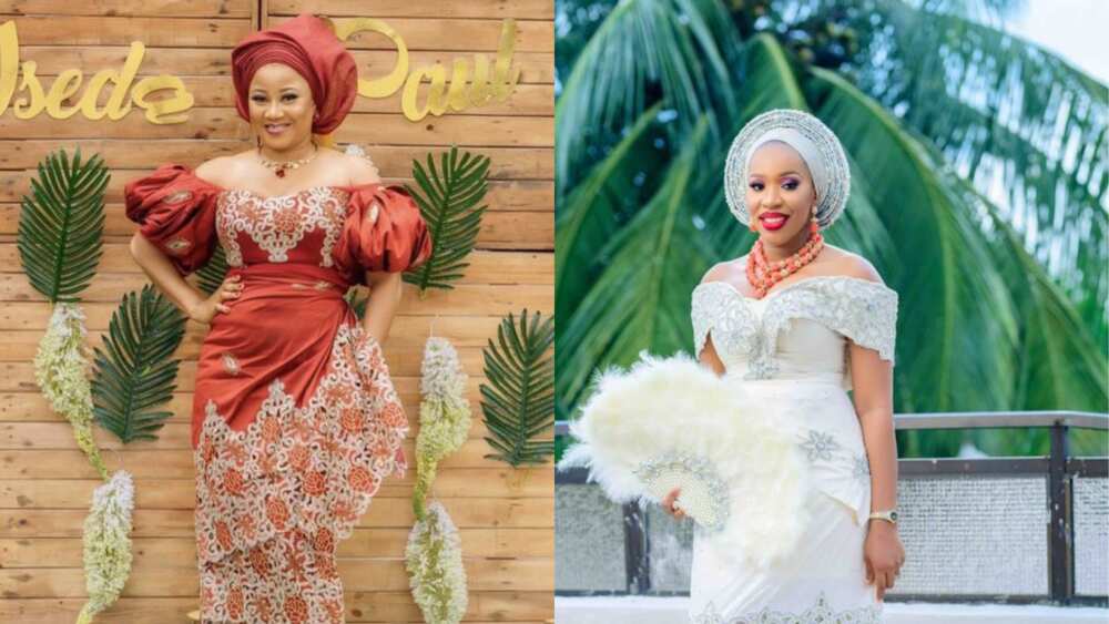 Iro and blouse lace style to try in 2023 Iro and blouse lace style to try in 2023