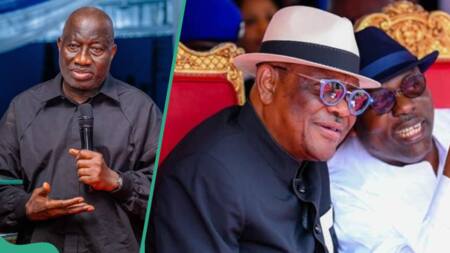 Jonathan calls for truce as Fubara, Wike’s rift worsens: “Stop the tension in Rivers”