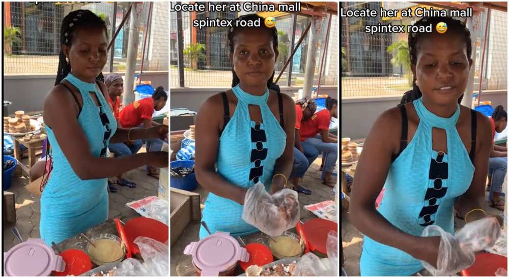 Photos of a lady who sells eggs. Photos of a lady who sells eggs.