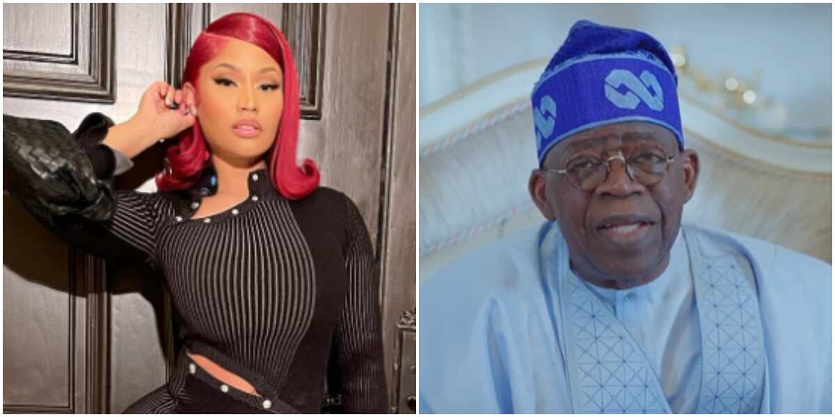 Nigerians taunt American rapper Nicki Minaj for posting corn online, link her to Tinubu