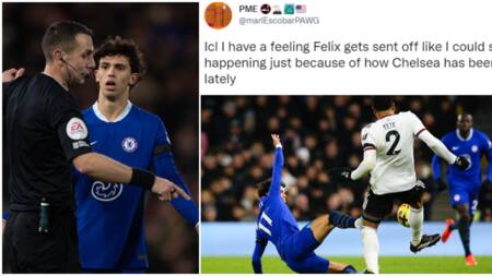 Chelsea vs Fulham: Man who predicted that Joao Felix will be shown a red card goes viral, his tweet trends