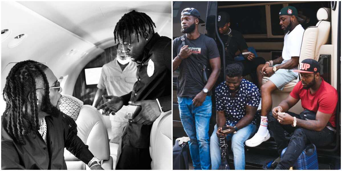 Fresh beef? Burna Boy's right-hand man King Manny takes a massive swipe at Davido's 30BG crew