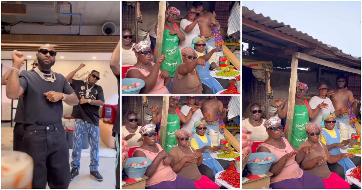You need to see how market women danced to Davido's Unavailable challenge in heartwarming video