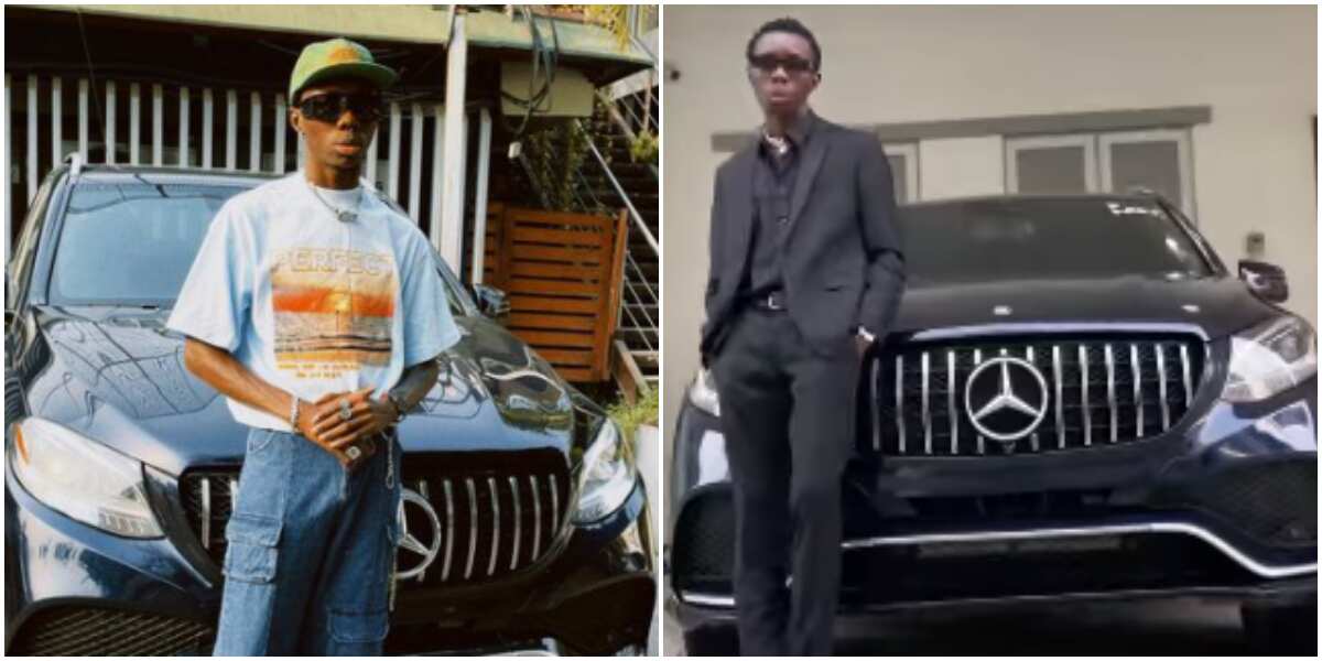 I've bought 2 myself: Blaqbonez flashes back to begging online to buy Benz for his last birthday, fans react