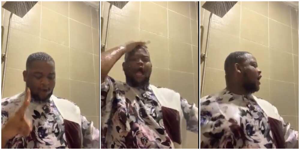Viral Video of Nigerian Student Cramming for Bar Exams under a Running Shower Sparks Massive Reactions