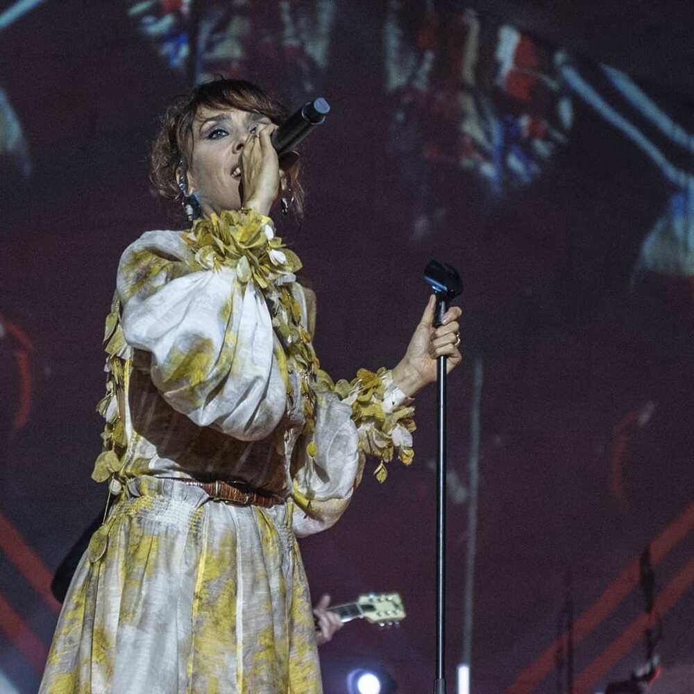 La chanteuse Zaz La chanteuse Zaz