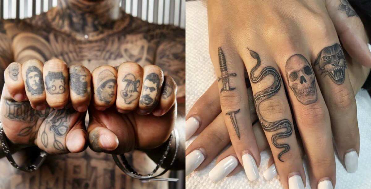 50 finger tattoos ideas for men and women - Legit.ng