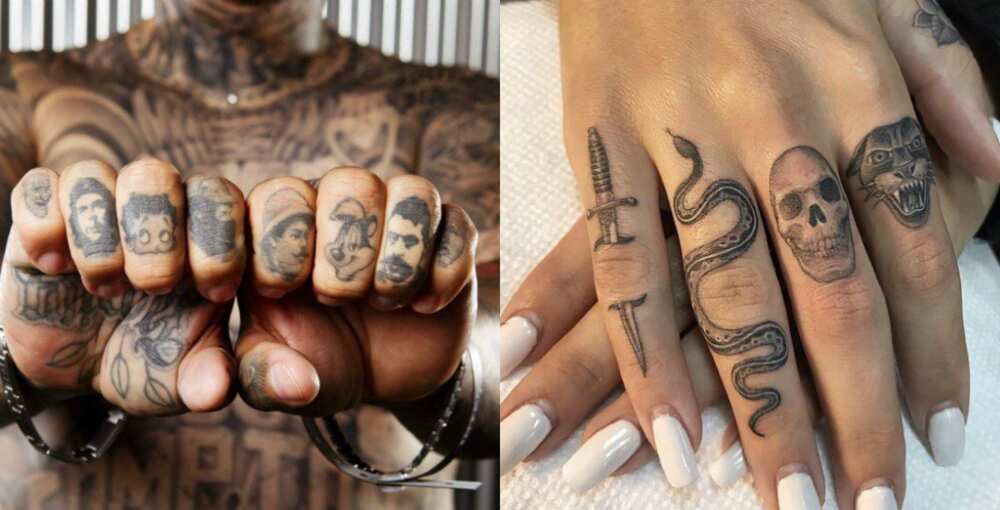 Small Finger Tattoo Ideas - wide 8