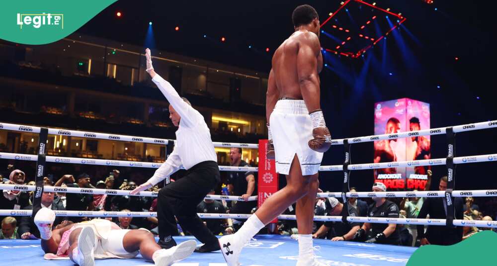 This win puts Anthony Joshua in pole position for a title match