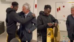 Jose Mourinho buys N368k sneaker for Roma star after his 2-goal exploits, lovely video drops
