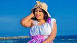 Weeks after sister Sola delivers child Bidemi Kosoko gives birth to first child