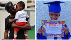 How it started vs how it's going: Tiwa Savage's ex Teebillz celebrates son as he completes preschool