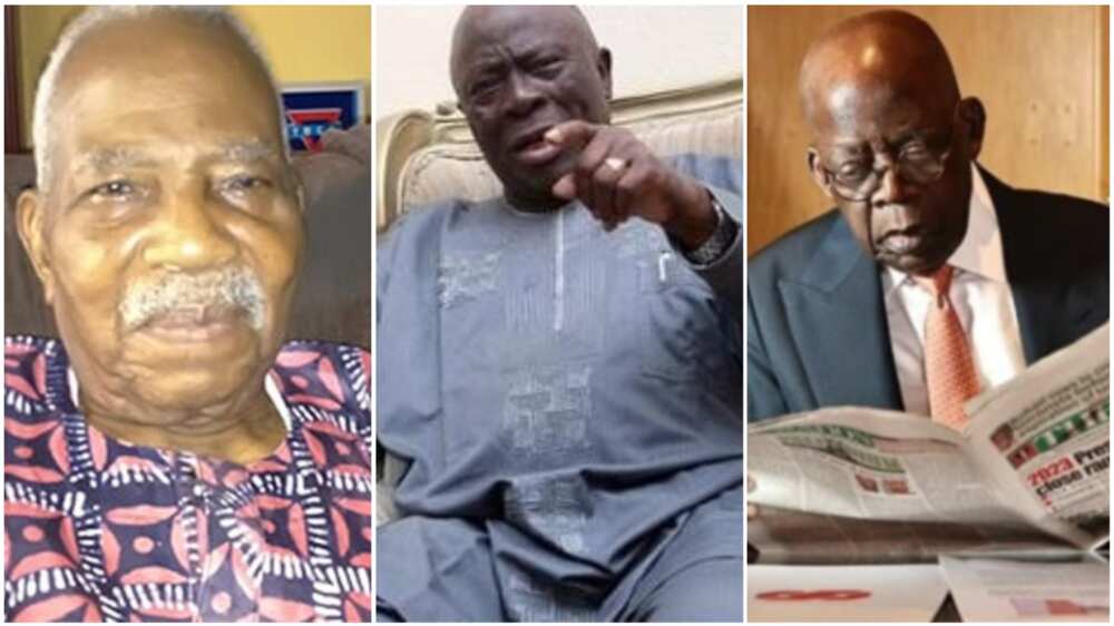 Bola Tinubu/Pa Reuben Fasoranti/Ayo Adebanjo/2023 Election/Afenifere