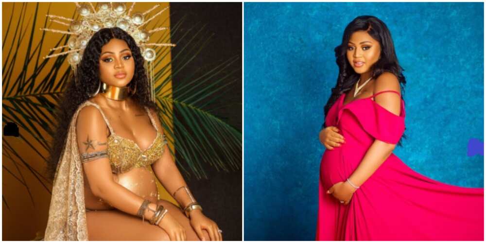 Adesua Etomi, Regina Daniels, X other Nigerian celebrities with gorgeous maternity photoshoot