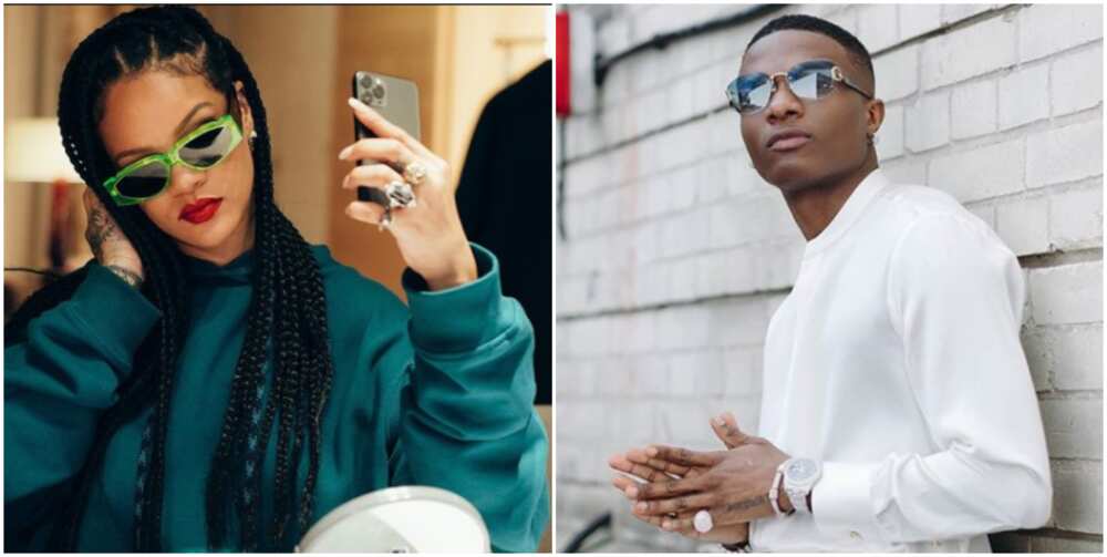 Nigeria to the world: Rihanna spotted vibing to Wizkid's single, Essence