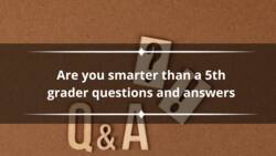 "Are you smarter than a 5th grader" questions and answers