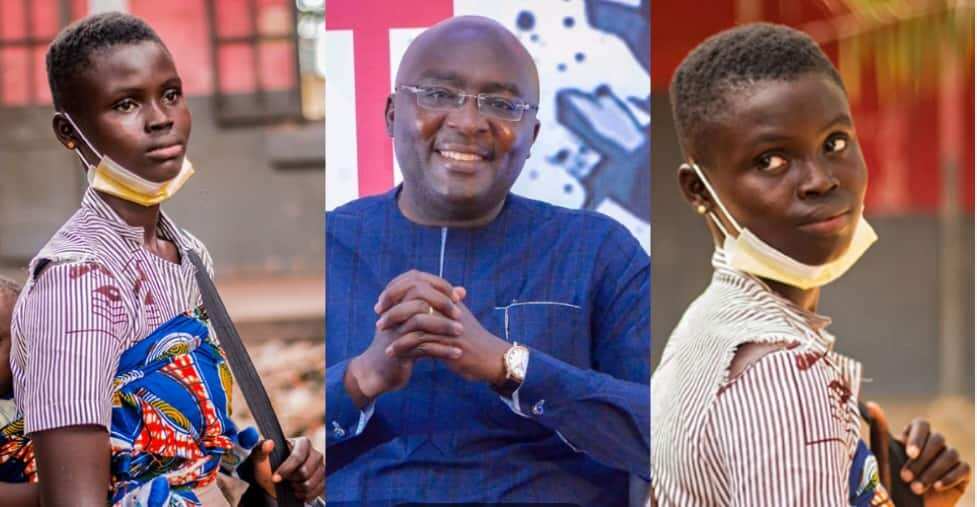 Bawumia Gets Accommodation for Teenage Mom in School with her 10-month-old Son; She Speaks in Video