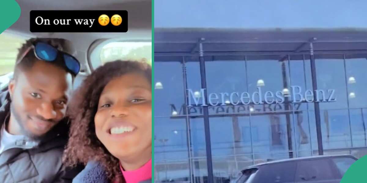 VIDEO: How a Nigerian woman abroad made her husband’s birthday unforgettable with a Mercedes-Benz gift