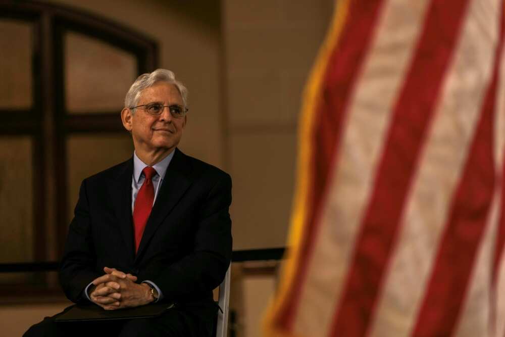 US Attorney General Merrick Garland presided over the naturalization ceremony