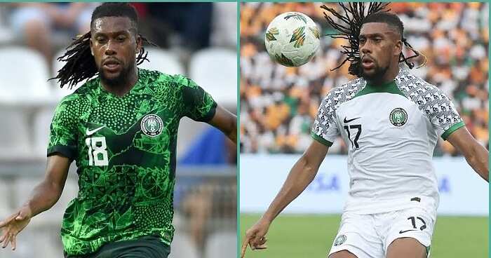 Alex Iwobi reacts after getting dragged over AFCON finals loss