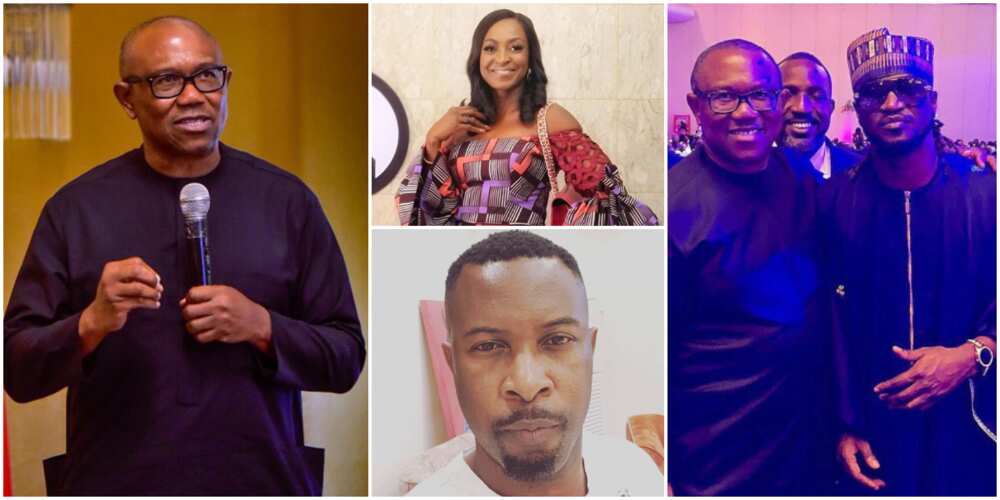 Peter Obi: 7 celebrities supportin ghim