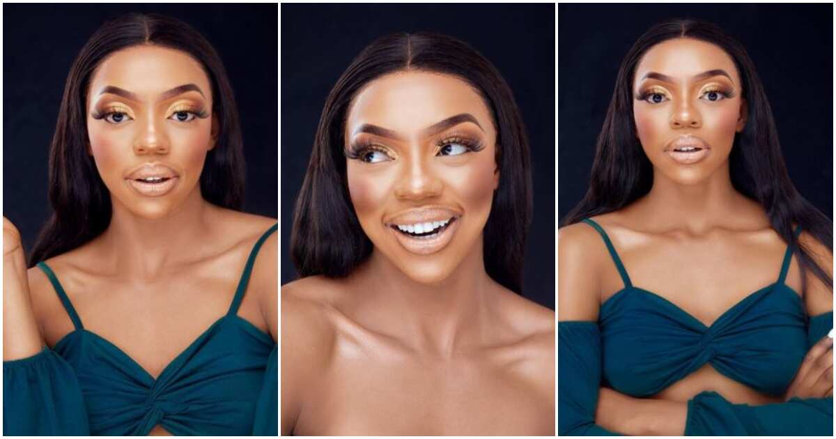 See BBTitan Khosi's new photos that's got people cursing her makeup artist and photographer