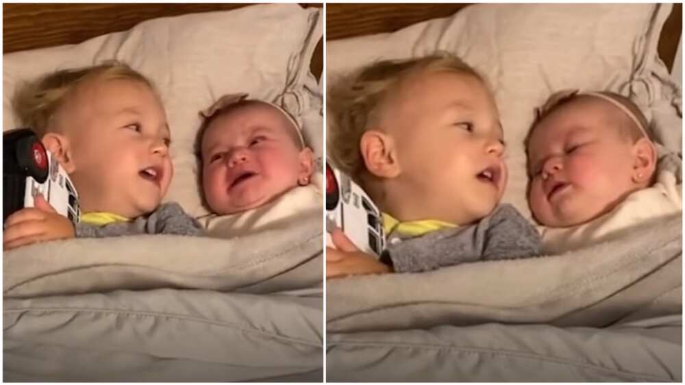 The brother asked his sibling to take a deep breath.
Photo source: YouTube/Good Morning America