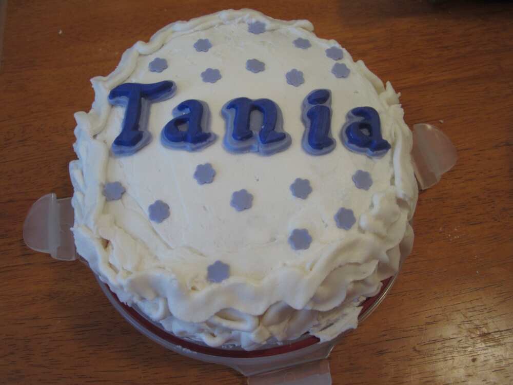 Birthday cake for ladies with name