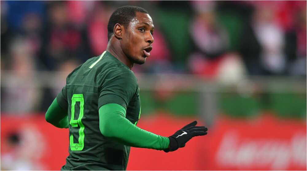 Angry Nigerian footballer Odion Ighalo blasts estrange wife Adesuma after she accused him over