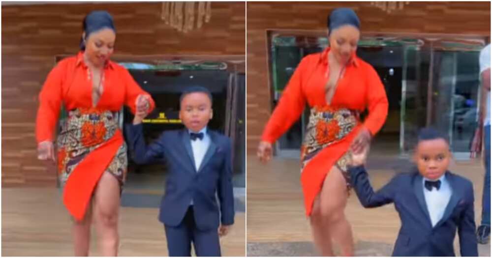 Tonto Dikeh and son