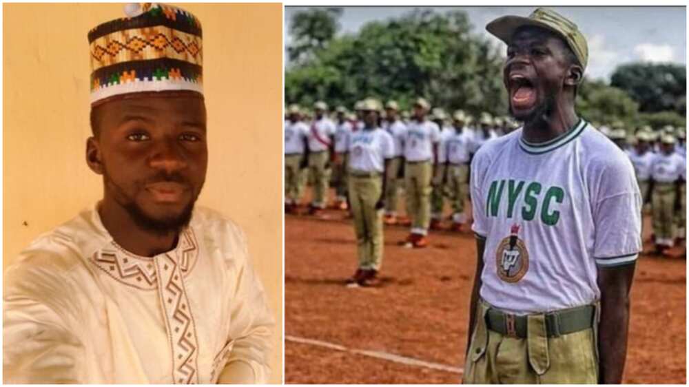 Nigerian man whose passionate NYSC parade photo went viral finally speaks, says he's doing well