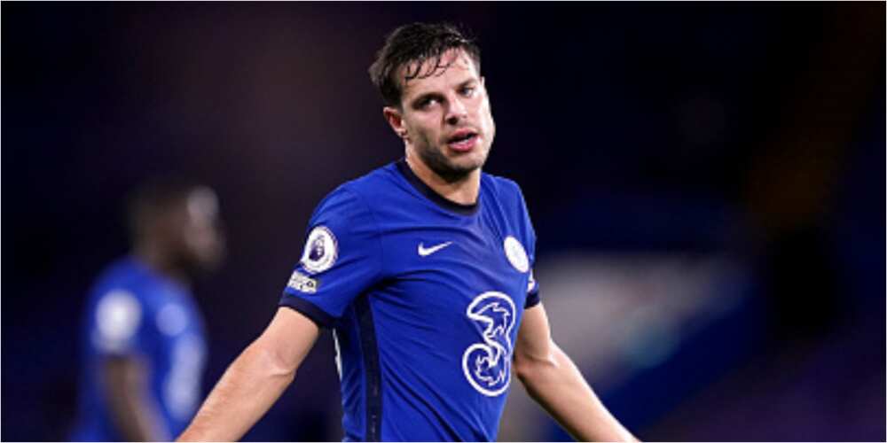 Cesar Azpilicueta's outbursts at Arsenal players heard on teh stands