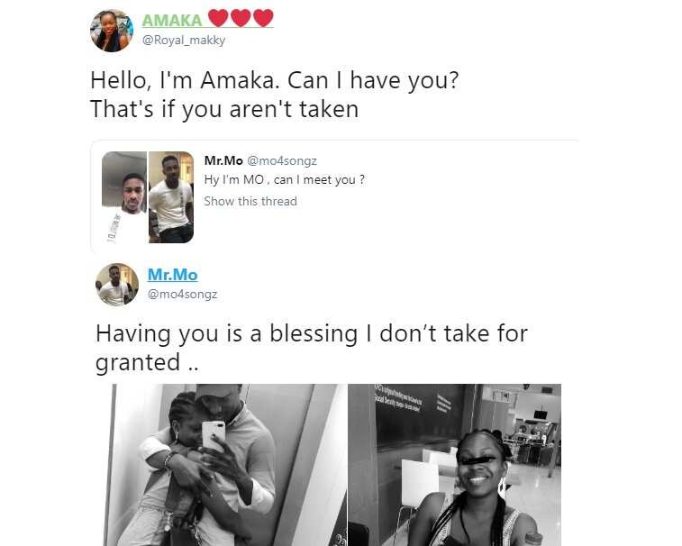 Nigerian lady shoots her shot at a fine Nigerian man on Twitter