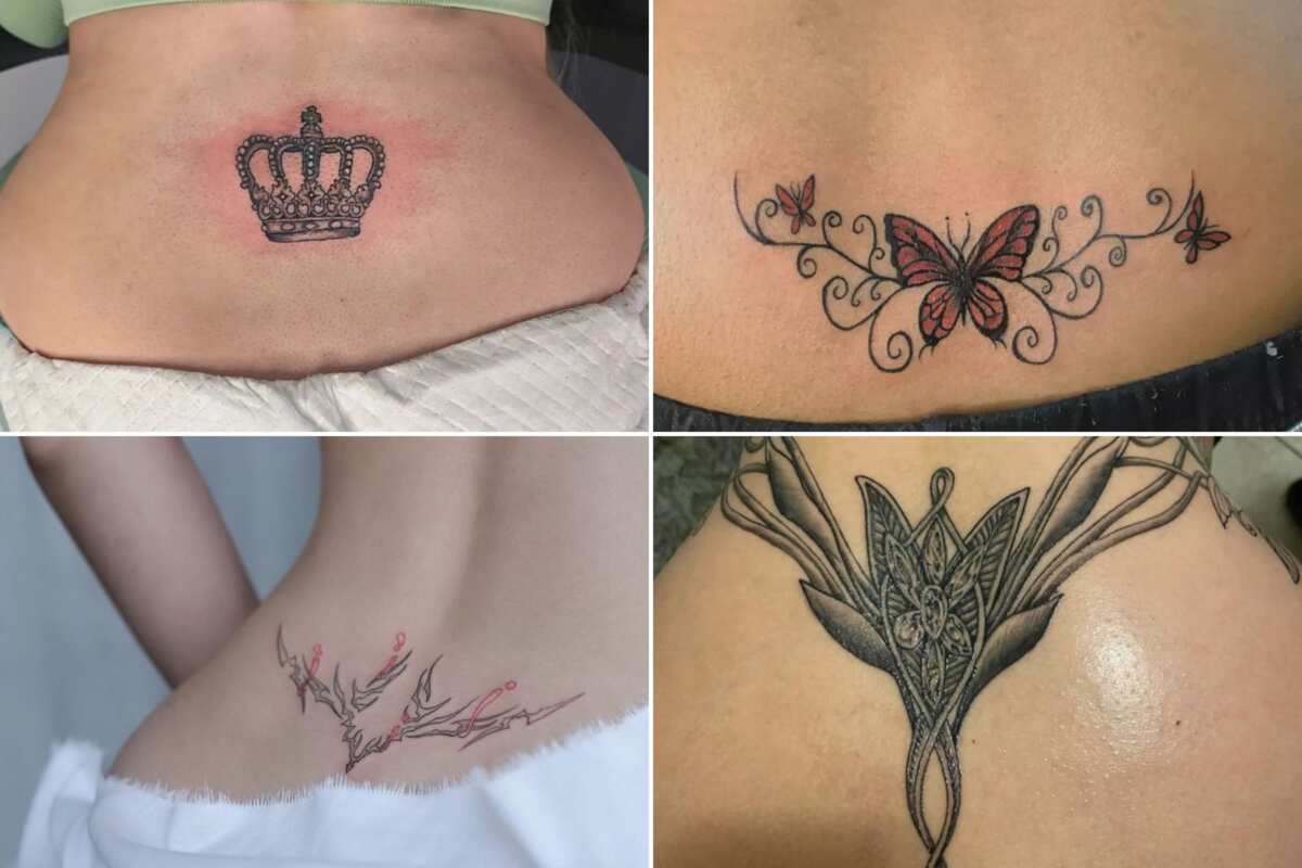 Blue Lotus Wing Feather Fake Thigh Tattoo For Women And Men Simple, Long  Lasting, And Sexy Abdomen Art Stickers From Soapsane, $1,023.36 | DHgate.Com