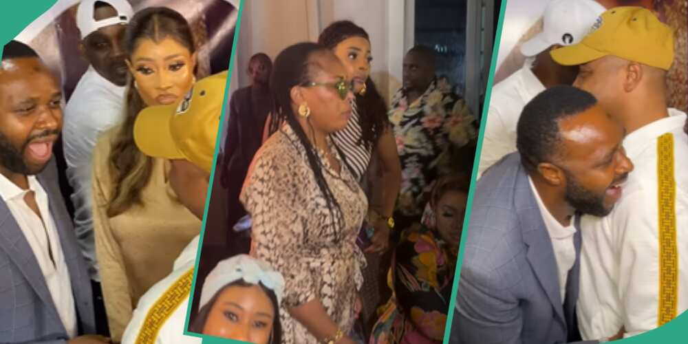 Clips from Femi Adebayo's birthday bash trend