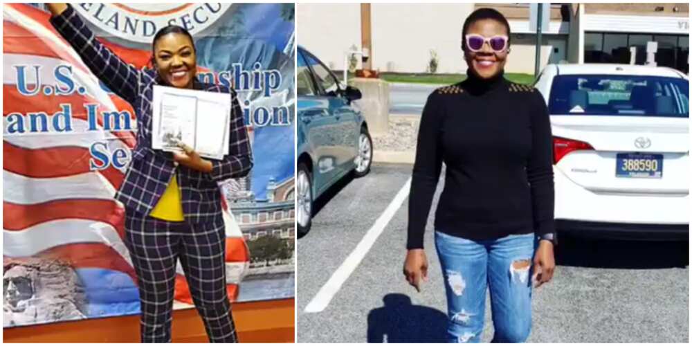 Gospel Music Star Bouqui Official becomes a US Citizen, Fellow Nigerians Congratulate Her