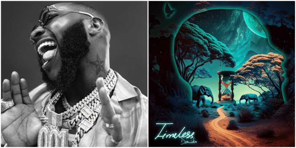 Davido Timeless, Timeless album artwork Davido Timeless, Timeless album artwork