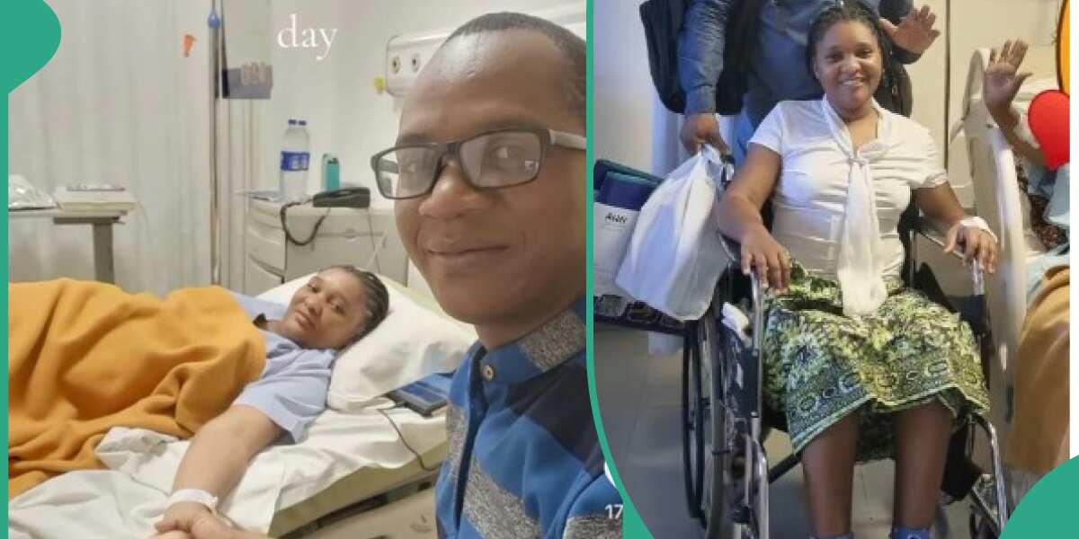 Lady melts hearts as she donates her kidney to her mother, photos emerge