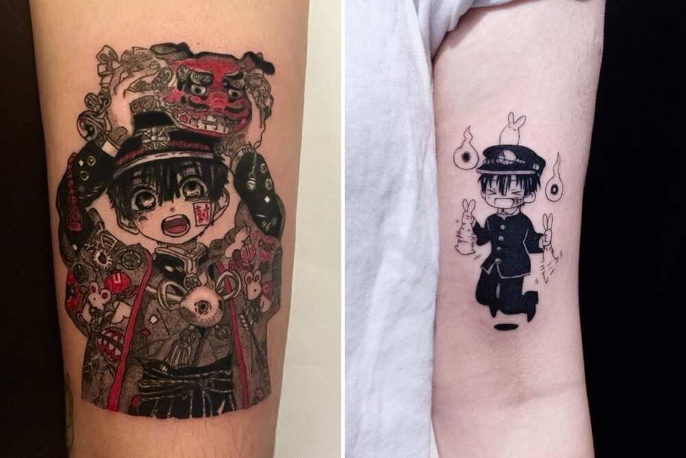 Small anime tattoos