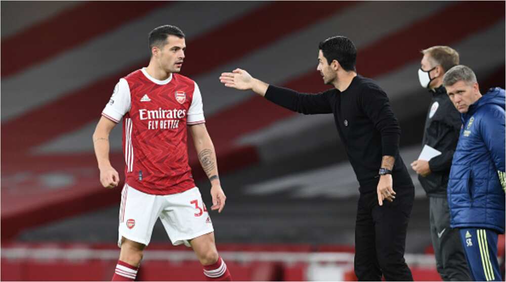 Mikel Arteta: Arsenal boss blasts Xhaka over red card in Premier League loss to Burnley