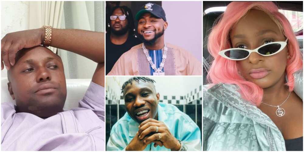 Davido, Zlatan Ibile mock Isreal after his apology to DJ Cuppy