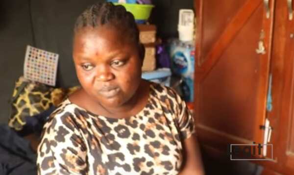 Nigerian Mother, Tolulope Mosebolatan who lives in Lagos has cried out in video, saying she takes care of her 5 kids alone after her husband left her.