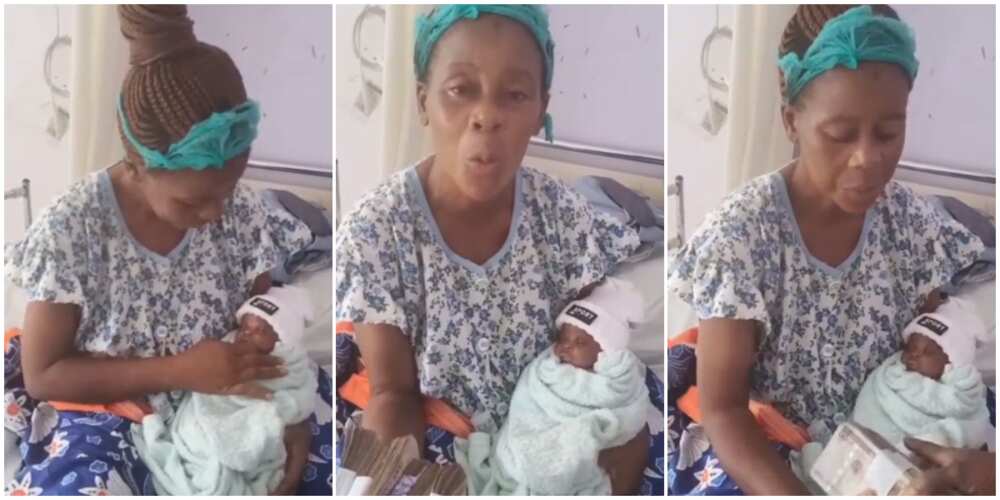55-year-old woman who lost her womb after giving birth for the first time surprised with N400k, video wows people