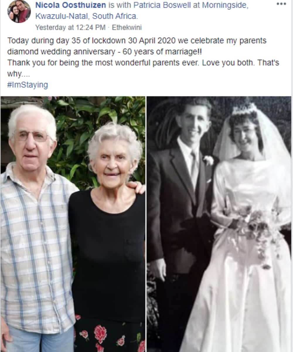 SA couple goes viral, celebrates 60 years of marriage: “Staying power” SA couple goes viral, celebrates 60 years of marriage: “Staying power”