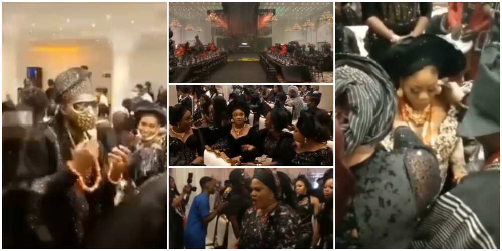 Toyin Lawani pulled off an all black wedding in Lagos Toyin Lawani pulled off an all black wedding in Lagos