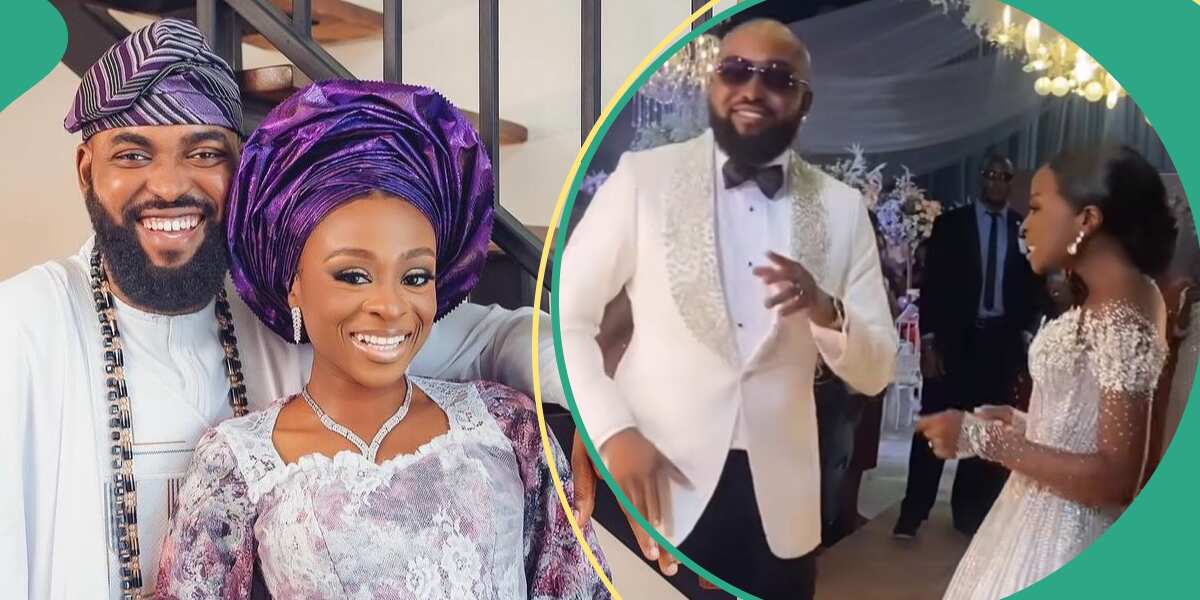 Watch beautiful moment singer, Neon Adejo, preformed at his wedding