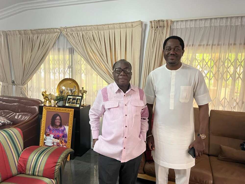 Agbomhere Meets Ghanaian Ruling Party Chairman