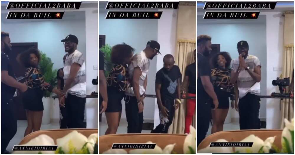 2baba surprises Annie Idibia 2baba surprises Annie Idibia