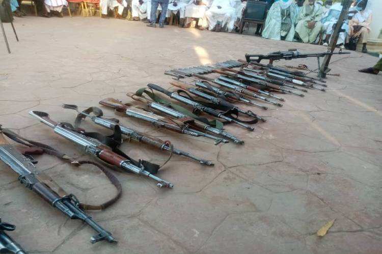 Notorious bandits leader lay down arms in Zamfara; name, photo released