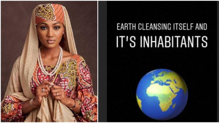 The earth is cleansing itself - President Buhari's daughter Zahra speaks on coronavirus